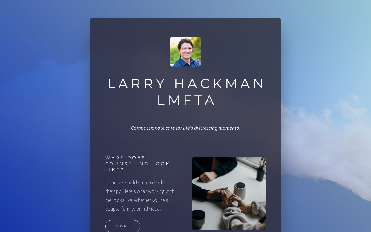 Lawrence Hackman Counseling, LLC